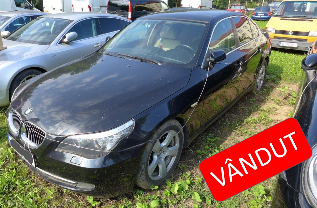 Autoturism marca BMW 525D - an 2008 - a treia licitatie